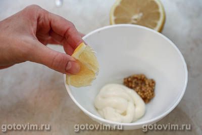 Рисовый салат с креветками, кукурузой и редисом , Шаг 06