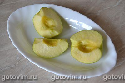 Фитнес-салат с курицей, яблоками и апельсином, Шаг 04