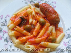 Колбаски в натуральной оболочке (Salsicce e Friarelli)