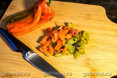 Салат с тунцом и печеными овощами, Шаг 05