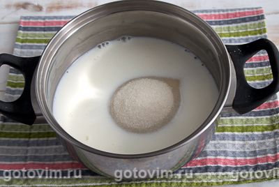 Домашнее сгущенное молоко (экспресс-метод за 15 минут), Шаг 01