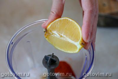Шашлык из свинины в маринаде из лимона с паприкой, Шаг 02
