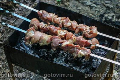 Шашлык из свинины в соевом соусе, Шаг 05