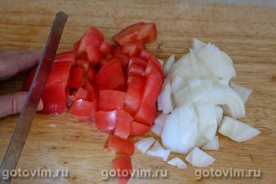 Шашлык из говяжьего сердца в томатном маринаде, Шаг 03