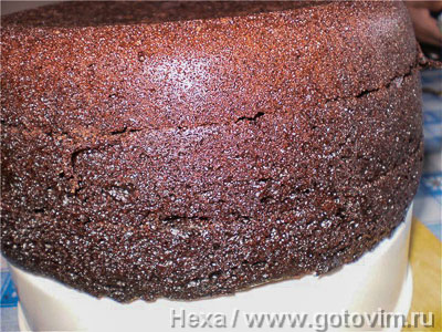 Торт в мультиварке «Шоколад на кипятке», Шаг 06