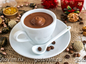 Быстрый шоколадно-кофейный мусс