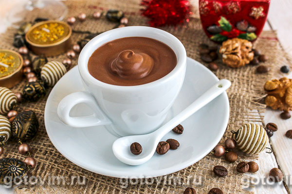 Быстрый шоколадно-кофейный мусс. Фотография рецепта