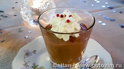 Шоколадный мусс с розовым перцем. Фотография рецепта Шоколадный мусс с розовым перцем. Фотография рецепта