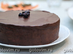 Торт «Чуао» (шоколадный торт с черной см