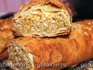 Штрудель с мясом