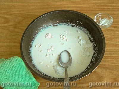 Сливочный грибной суп-пюре из замороженных белых грибов, Шаг 05
