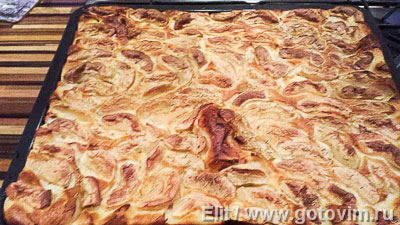 Соленый яблочный пирог с копченой свининой и розмарином, Шаг 08