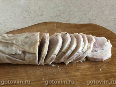Рулет Из Сала Свинины Фото