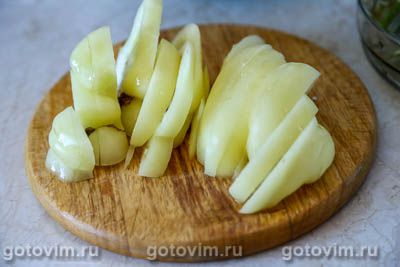 Малосольные огурцы со сладким перцем, Шаг 03