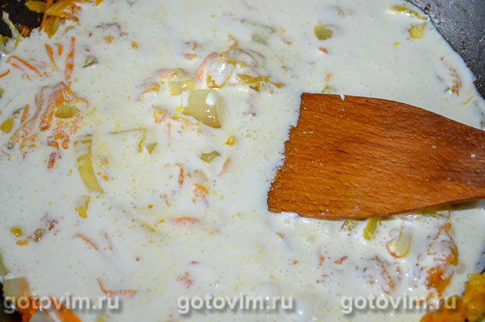 Жареный сом в сливках , Шаг 06