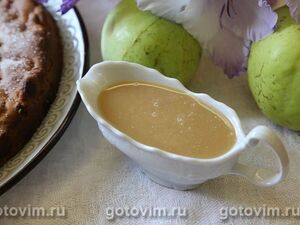 Карамельный соус (или карамельная глазурь) для яблочного пирога