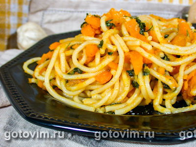 Спагетти с тыквой