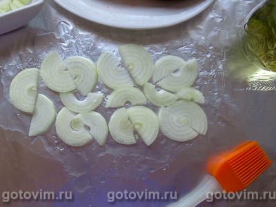 Стейк семги в фольге (с помидорами и сыром), Шаг 03