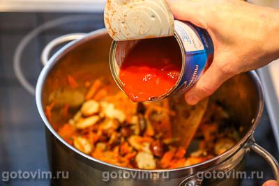суп с индейкой и красной фасолью консервированной. 05. суп с индейкой и красной фасолью консервированной фото. суп с индейкой и красной фасолью консервированной-05. картинка суп с индейкой и красной фасолью консервированной. картинка 05. Время приготовления: 1 час 25 мин.