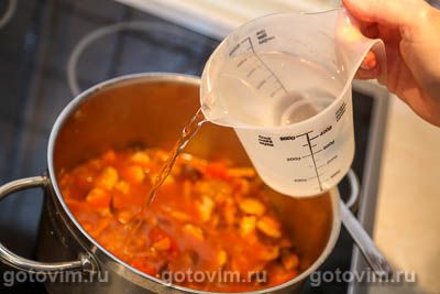 суп с индейкой и красной фасолью консервированной. 06. суп с индейкой и красной фасолью консервированной фото. суп с индейкой и красной фасолью консервированной-06. картинка суп с индейкой и красной фасолью консервированной. картинка 06. Время приготовления: 1 час 25 мин.