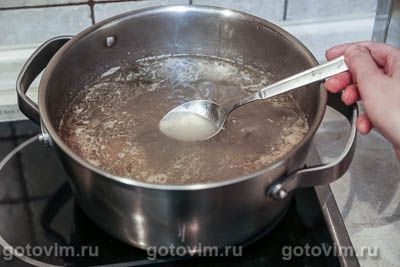 Суп из говядины с картофелем и чипетками, Шаг 01