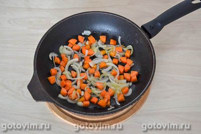 Гречневый суп-пюре с овощами и грибами, Шаг 02
