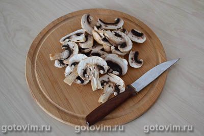 Гречневый суп-пюре с овощами и грибами, Шаг 03