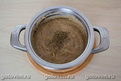 Гречневый суп-пюре с овощами и грибами, Шаг 08