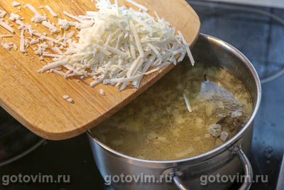 Суп из говядины с картофелем и брынзой, Шаг 06