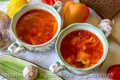 Летний куриный суп с кабачками, фасолью и свекольной ботвой. Фото-рецепт