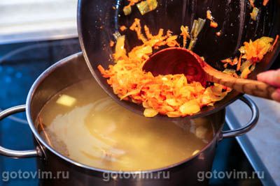 Куриный суп с манкой или тургеневский суп, Шаг 04