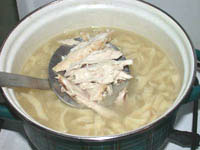 Куриный суп с домашней лапшой, Шаг 06