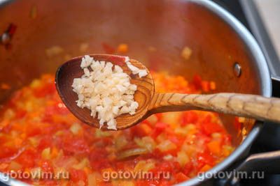 Потахе или испанский суп из нута, овощей и миндаля (Potaje de garbanzos), Шаг 06