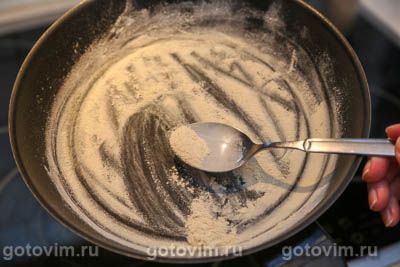 Осетинский белый суп из курицы с мучной болтушкой (Лывжа или лывза), Шаг 04