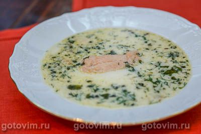 Финская уха с форелью. Фото-рецепт