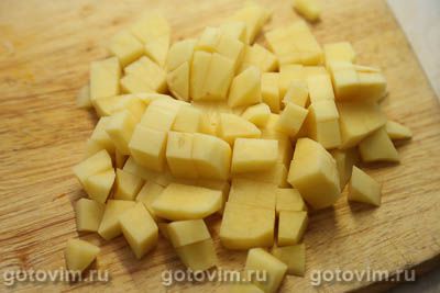 Тыквенный суп с кукурузой и фрикадельками, Шаг 03