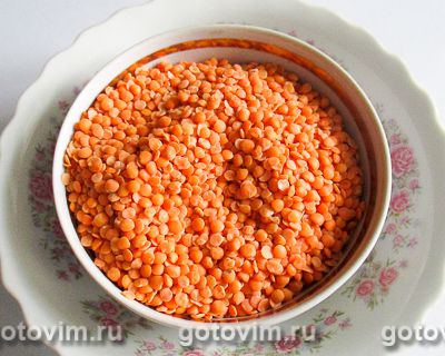 Суп пюре из чечевицы в микроволновке, Шаг 04