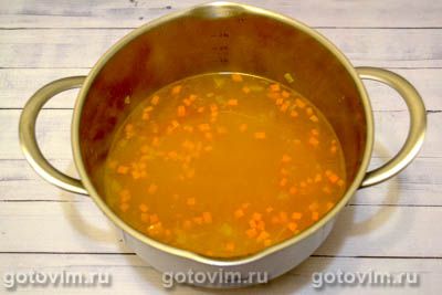 Суп-пюре из моркови с фрикадельками, Шаг 06