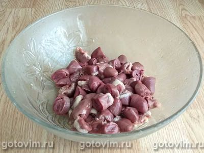 Суп-пюре с потрошками на курином бульоне, Шаг 02
