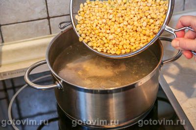 суп гороховый с тыквой рецепт. 01. суп гороховый с тыквой рецепт фото. суп гороховый с тыквой рецепт-01. картинка суп гороховый с тыквой рецепт. картинка 01. Горох промыть, залить холодной водой и оставить на ночь.