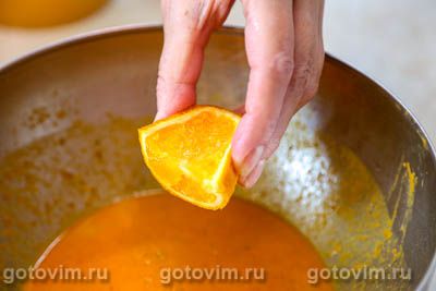 Свинина в маринаде из облепихи и апельсина (в духовке), Шаг 04