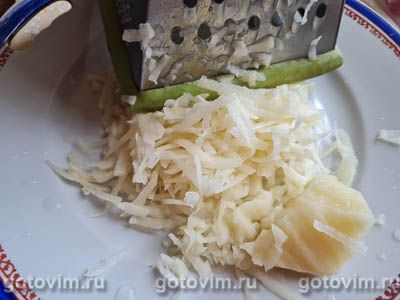 Свинина с сыром на картофельно-луковой подушке, Шаг 03