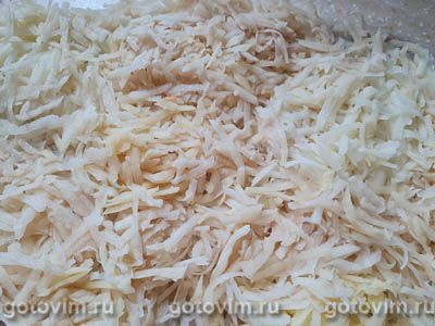 Свинина с сыром на картофельно-луковой подушке, Шаг 04