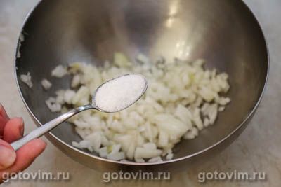 Шашлычки из свинины в духовке, запеченные с картофелем , Шаг 03