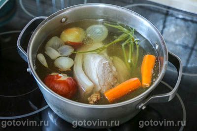 Варено-запеченная свинина в медово-горчичной глазури, Шаг 03