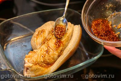Варено-запеченная свинина в медово-горчичной глазури, Шаг 05