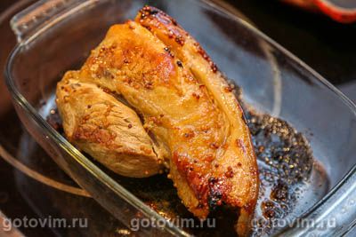 Варено-запеченная свинина в медово-горчичной глазури, Шаг 06