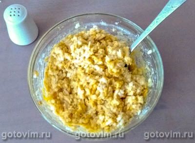 Рисовые котлеты с сыром в хрустящей панировке, Шаг 06