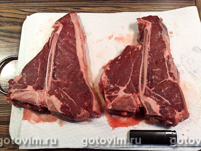 Стейк (Т-Вone steak), Шаг 01