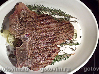Стейк (Т-Вone steak), Шаг 05